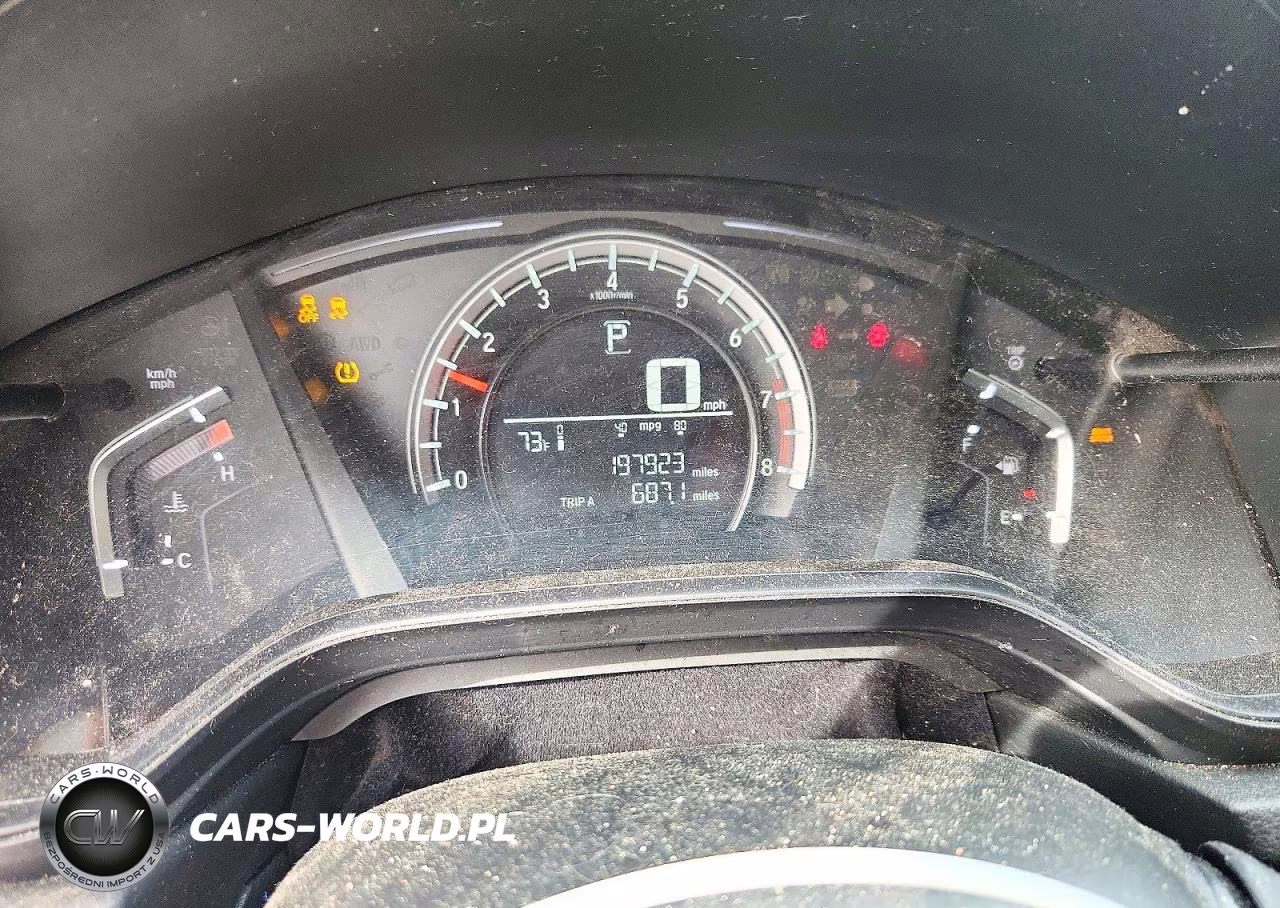 2019 Honda Cr-V Lx VIN:2HKRW5H31KH404867 - 9