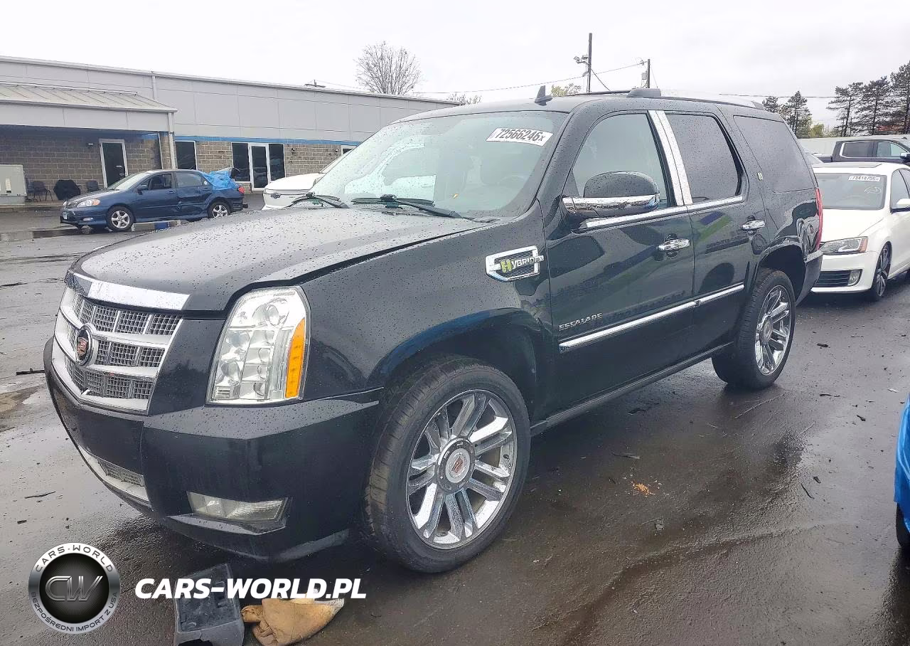 2013 Cadillac Escalade Platinum Hybrid VIN:1GYS4FEJ1DR175466 - 1