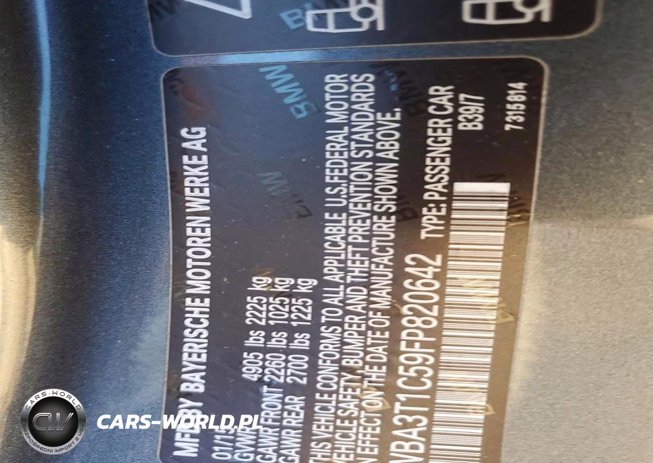 2015 BMW 428 Xi Sulev VIN:WBA3T1C59FP820642 - 12