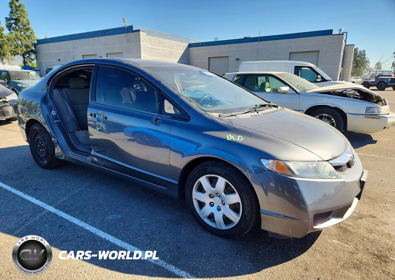 2010 Honda Civic Lx VIN:19XFA1F58AE046460 - 4