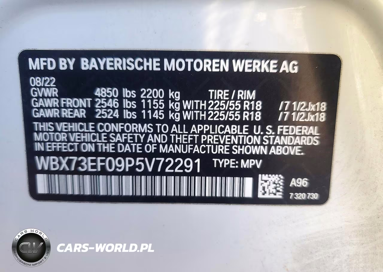 2023 BMW X1 xDrive28I VIN:WBX73EF09P5V72291 - 13