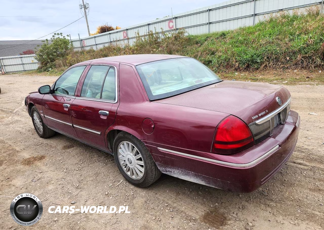 2011 Mercury Grand Marquis Ls VIN:2MEBM7FV6BX603353 - 2