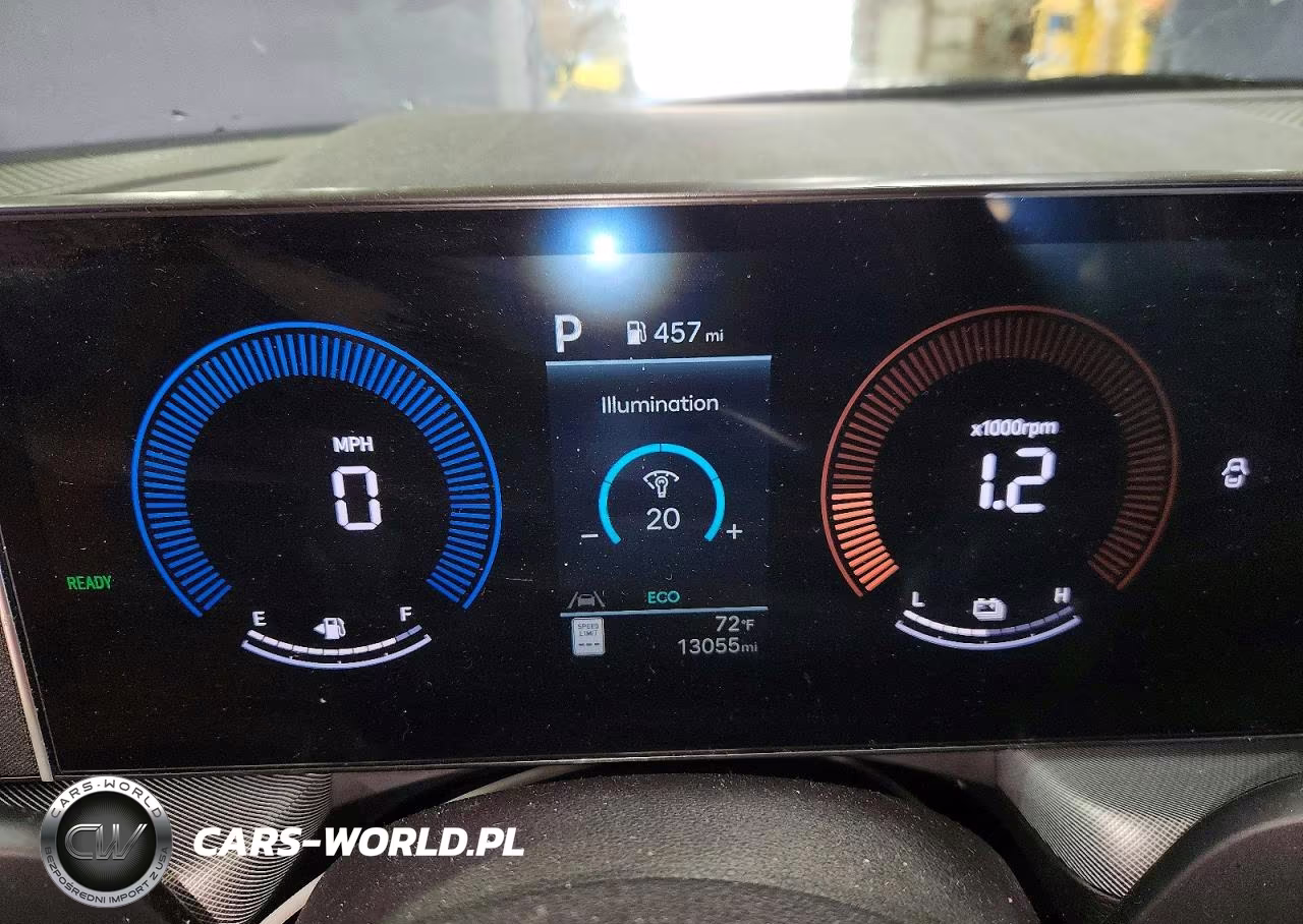 2026 Hyundai Sonata Hybrid Blue VIN:KMHL24JJ5TA159841 - 9
