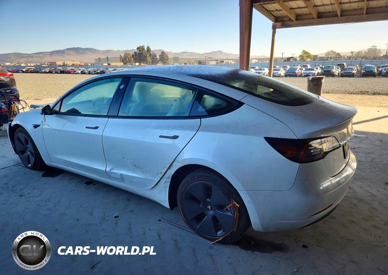 2022 Tesla Model 3 VIN:5YJ3E1EB0NF153646 - 2