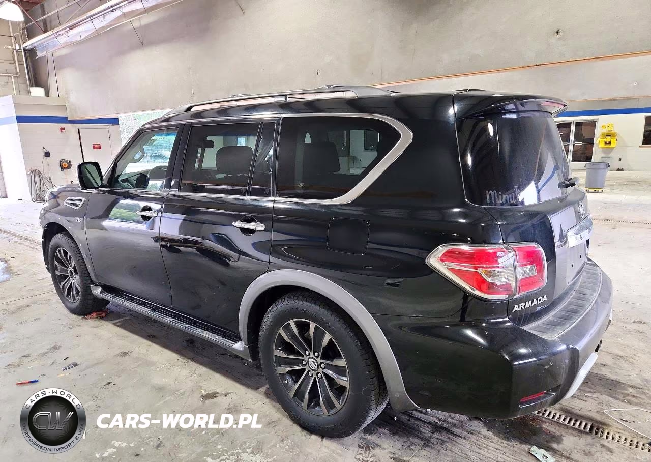 2017 Nissan Armada Platinum VIN:JN8AY2NF8H9304078 - 2