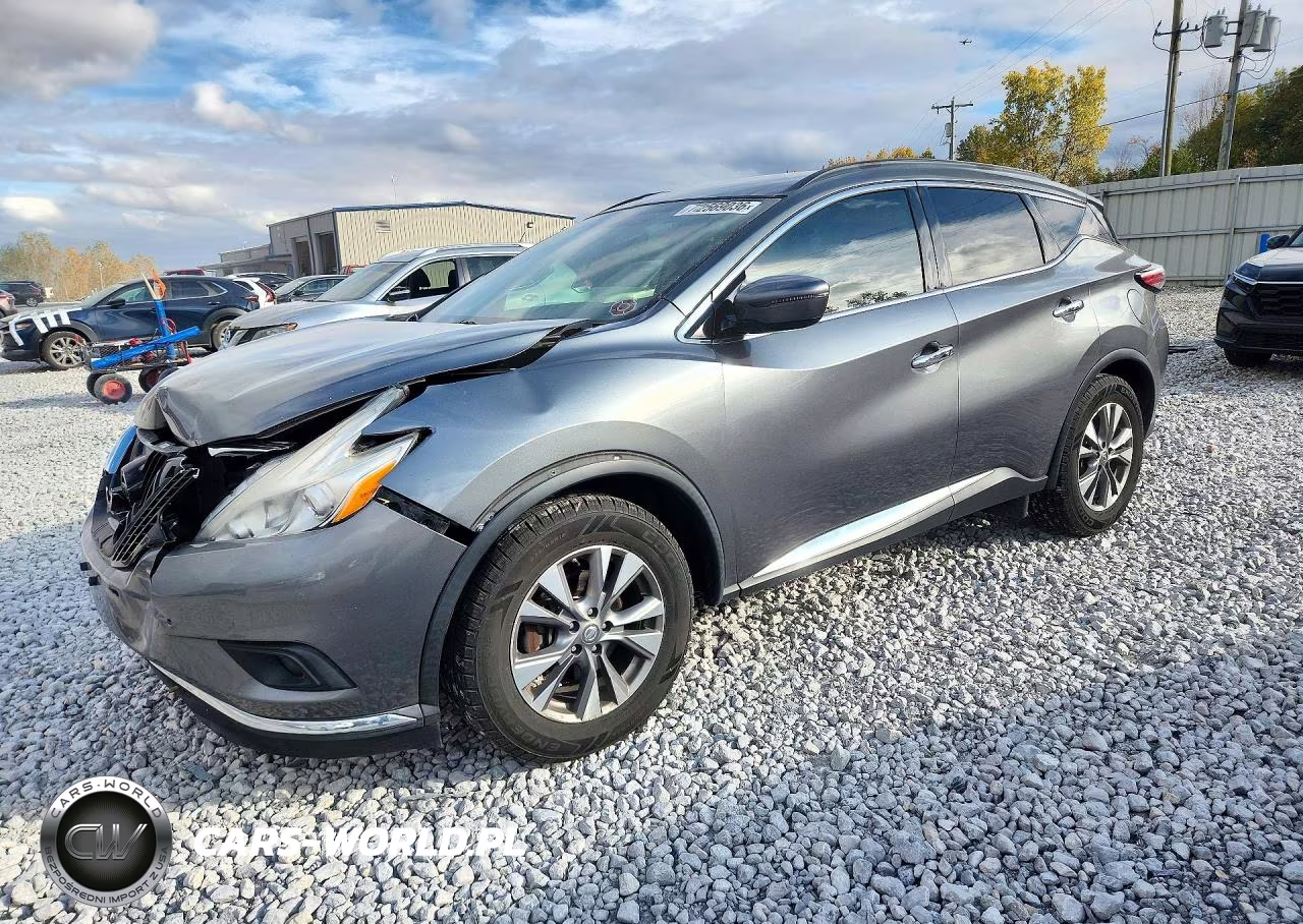 2017 Nissan Murano Sv VIN:5N1AZ2MH5HN104838 - 1