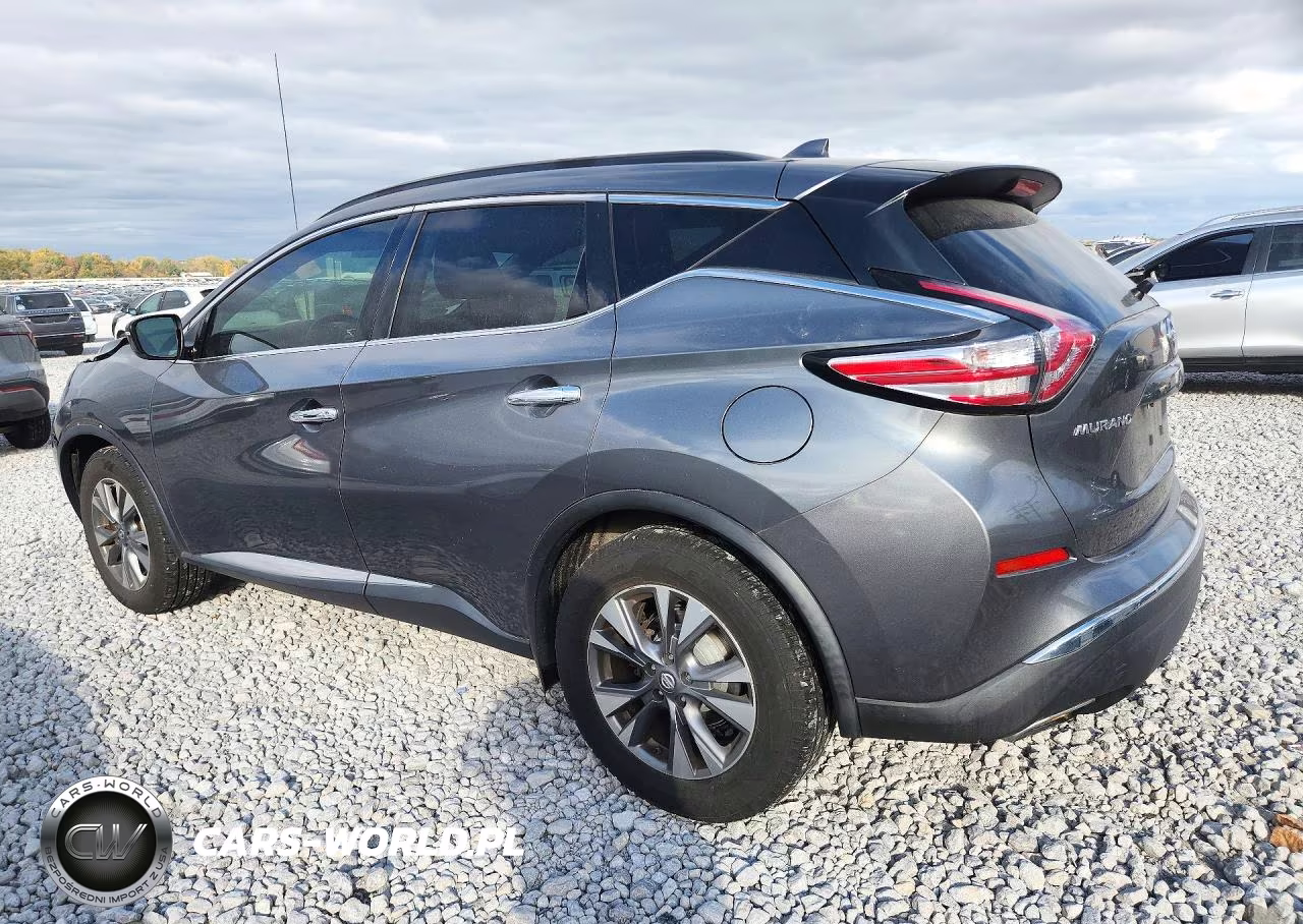 2017 Nissan Murano Sv VIN:5N1AZ2MH5HN104838 - 2