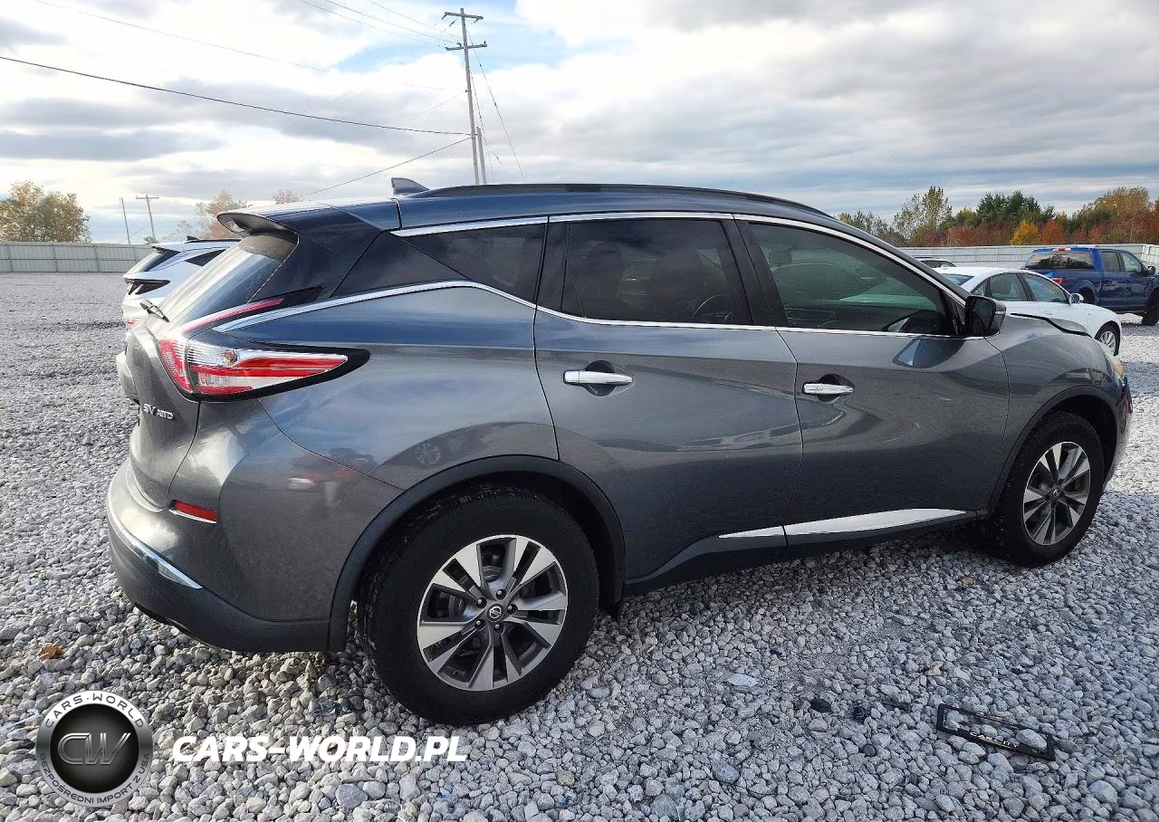 2017 Nissan Murano Sv VIN:5N1AZ2MH5HN104838 - 3