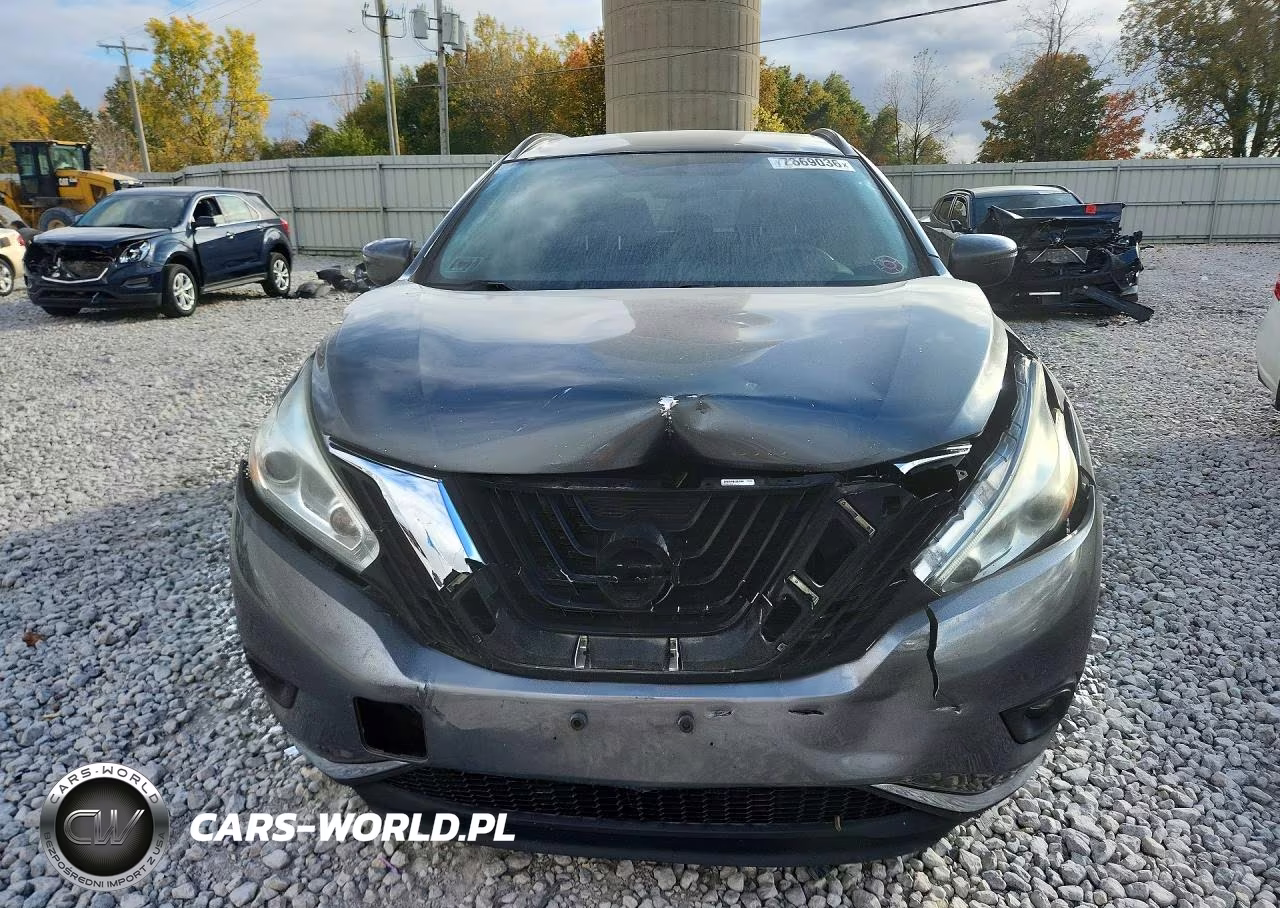 2017 Nissan Murano Sv VIN:5N1AZ2MH5HN104838 - 5