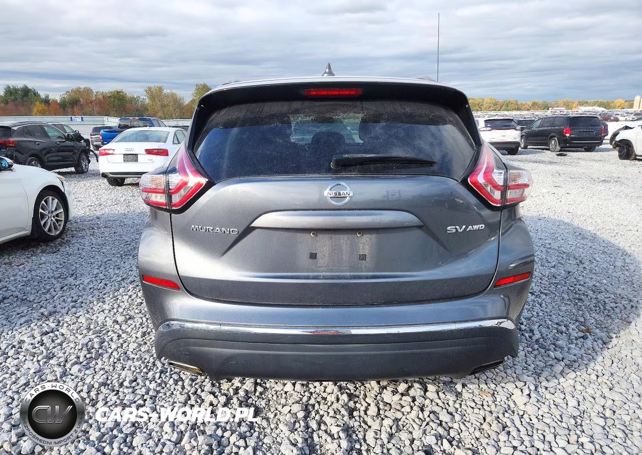 2017 Nissan Murano Sv VIN:5N1AZ2MH5HN104838 - 6