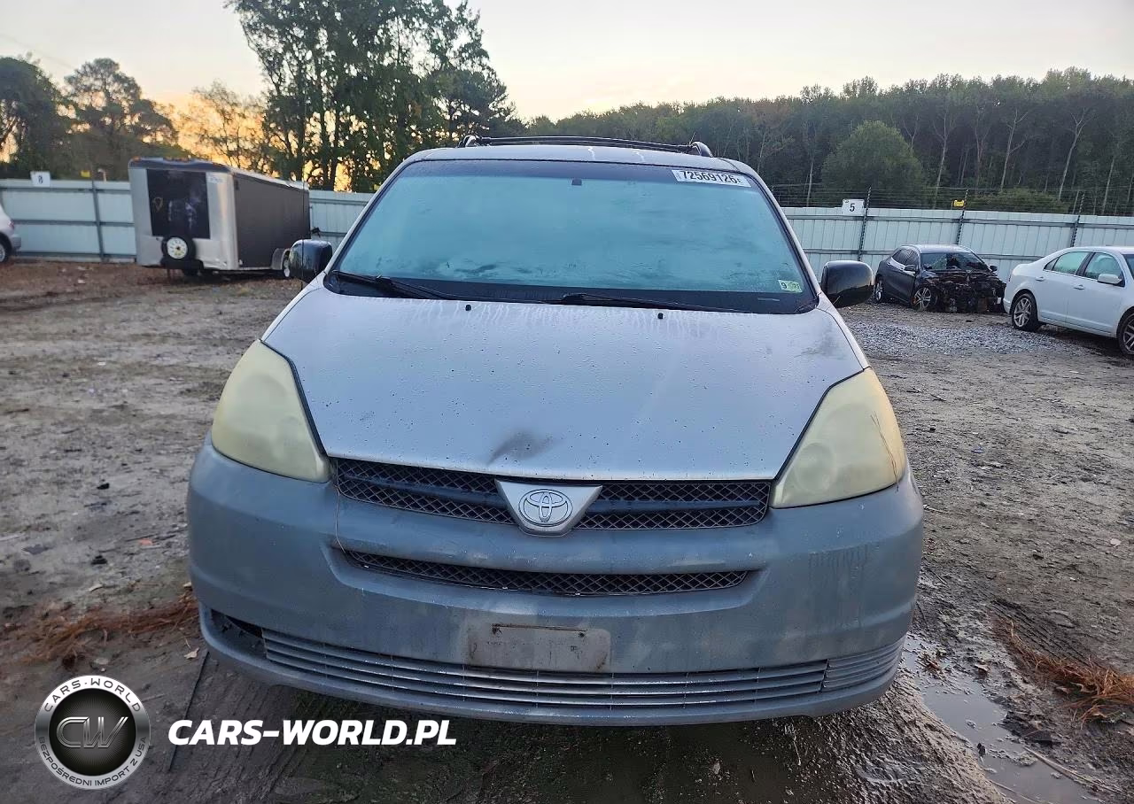 2004 Toyota Sienna Ce 8 Passenger VIN:5TDZA23C04S195588 - 5