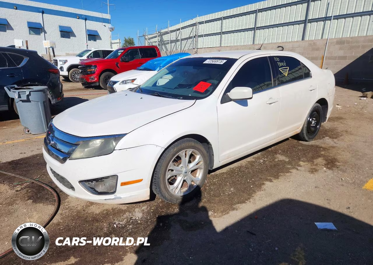 2012 Ford Fusion Se VIN:3FAHP0HG6CR444736 - 1