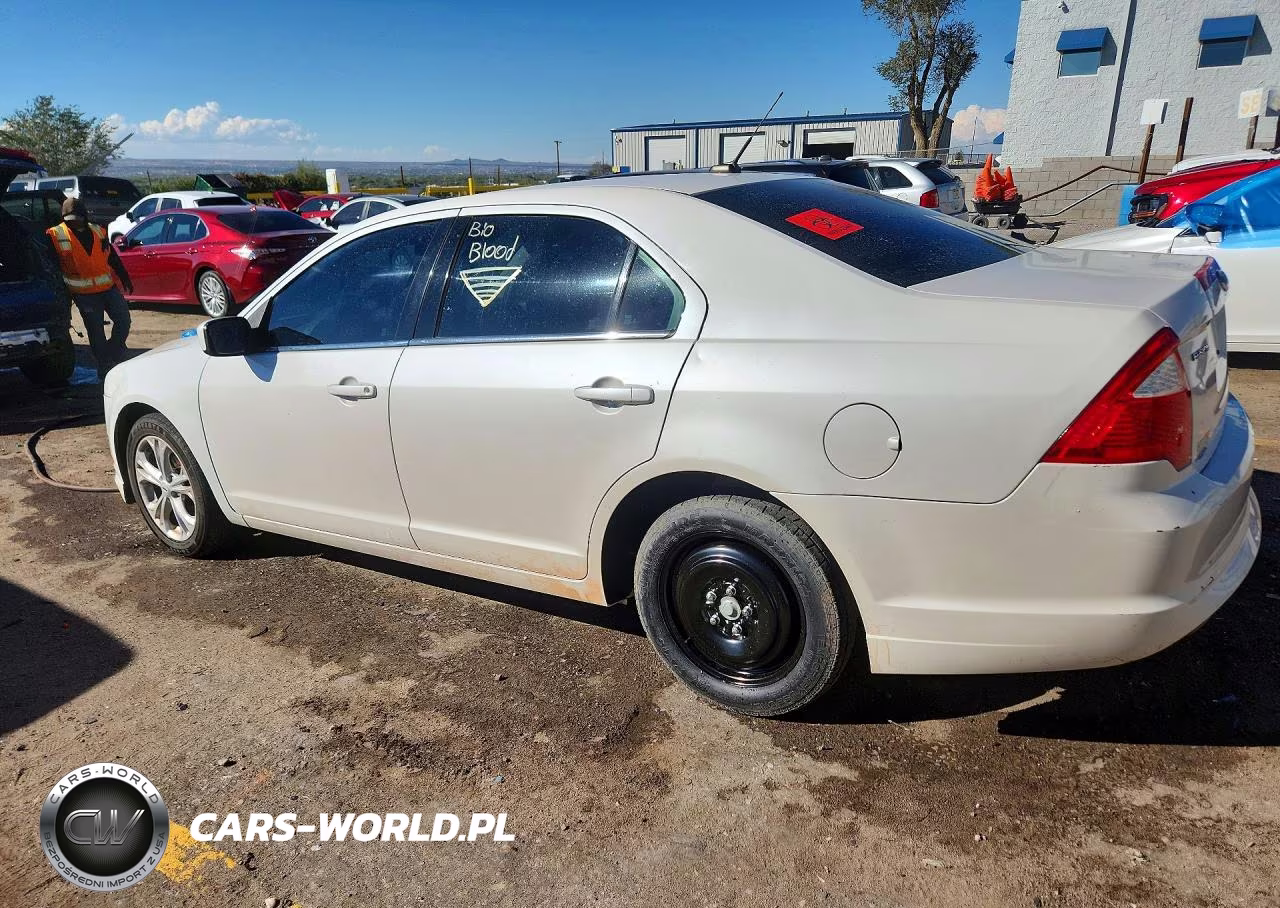 2012 Ford Fusion Se VIN:3FAHP0HG6CR444736 - 2