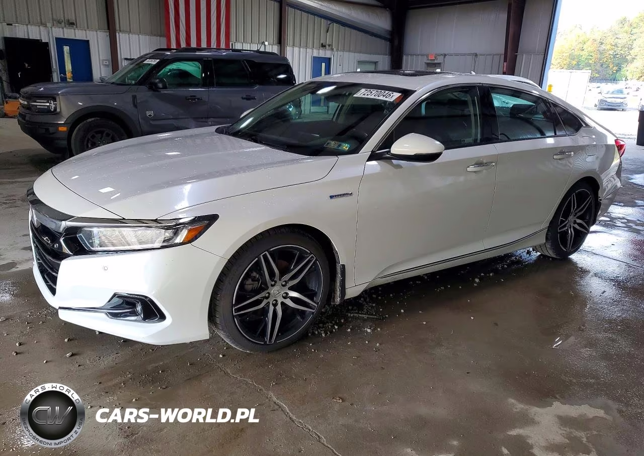 2021 Honda Accord Touring Hybrid VIN:1HGCV3F95MA022468 - 1