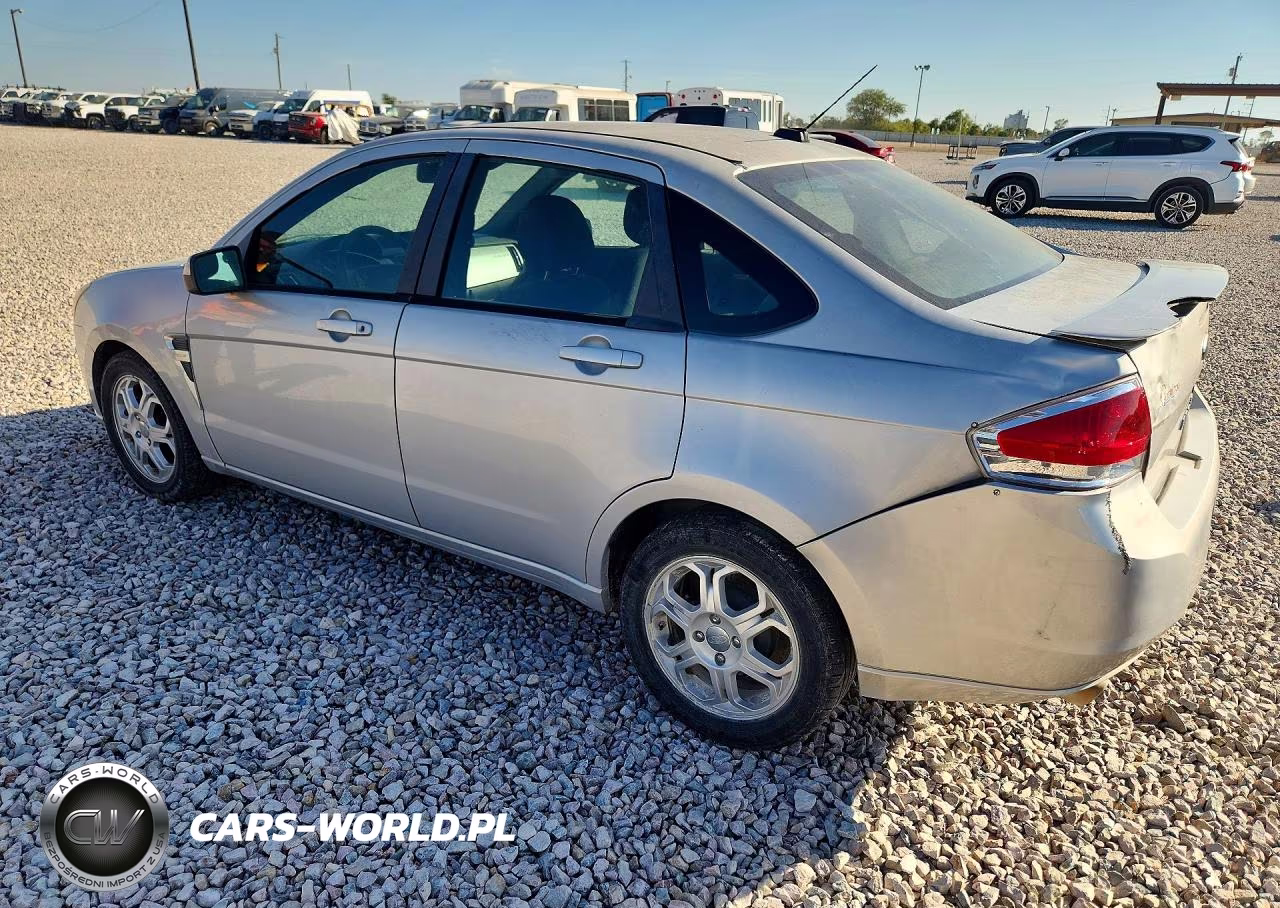 2008 Ford Focus Se VIN:1FAHP35N78W244361 - 2