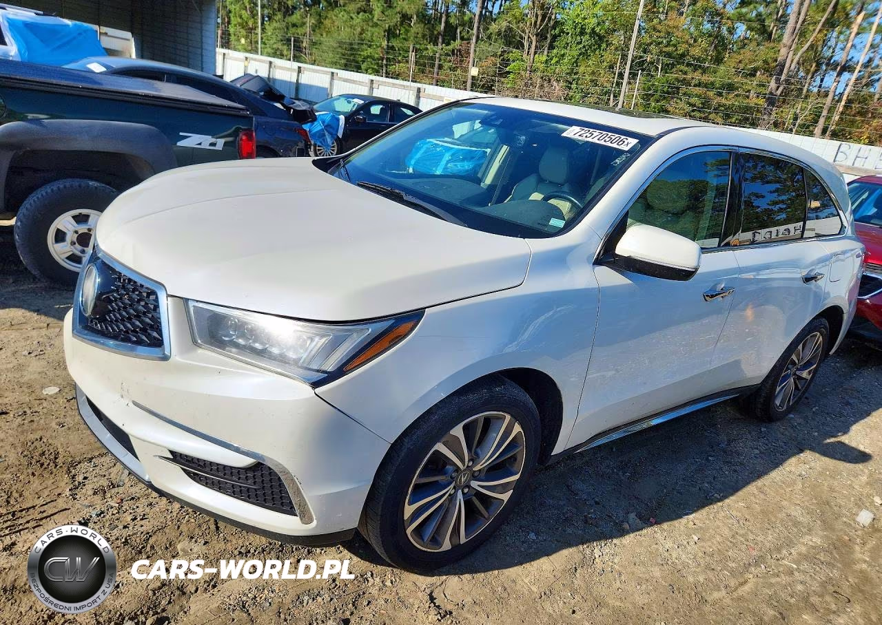 2019 Acura Mdx Technology VIN:5J8YD4H5XKL004462 - 1