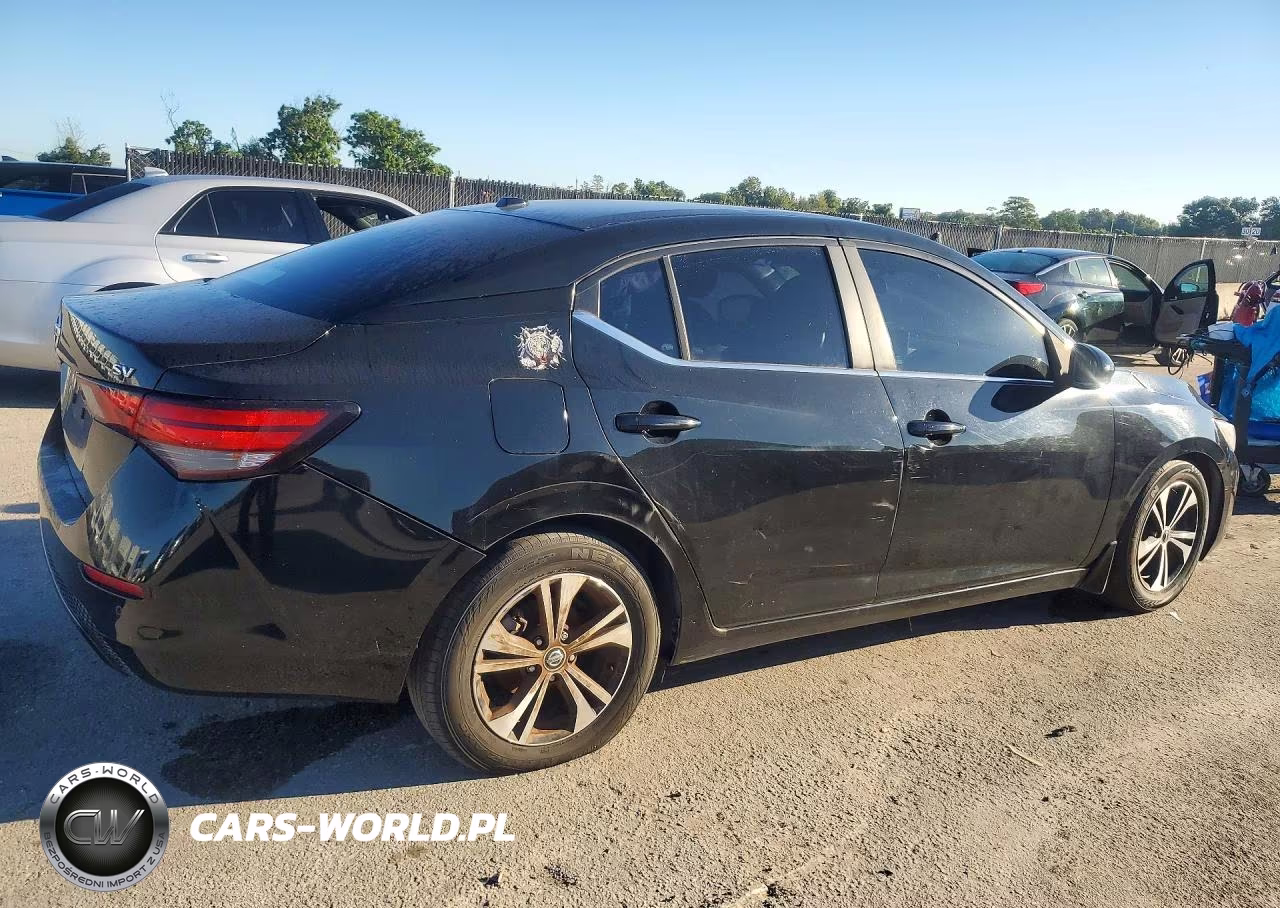 2021 Nissan Sentra Sv VIN:3N1AB8CV6MY249194 - 3