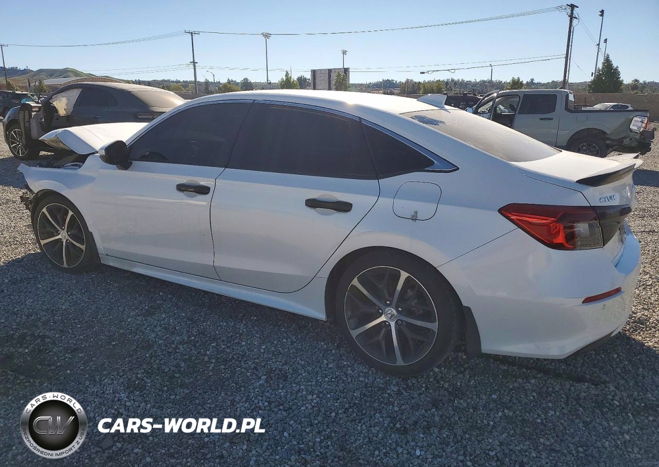 2022 Honda Civic Touring VIN:2HGFE1F96NH301545 - 2
