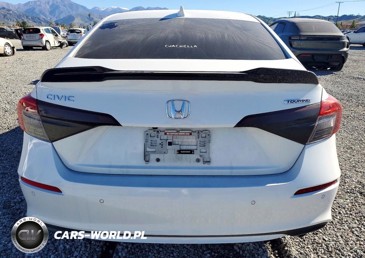 2022 Honda Civic Touring VIN:2HGFE1F96NH301545 - 6