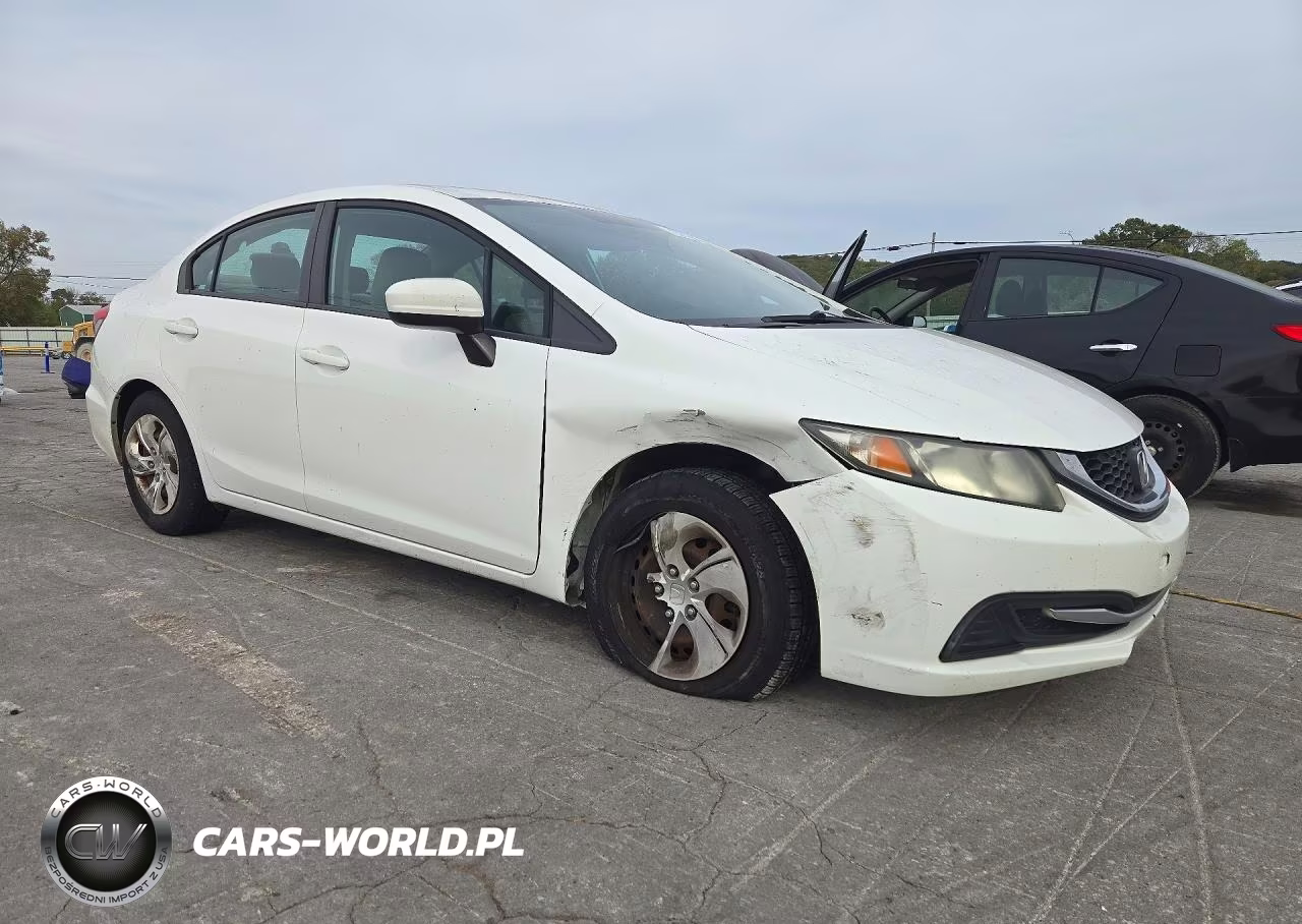 2015 Honda Civic Lx VIN:19XFB2F57FE065804 - 4