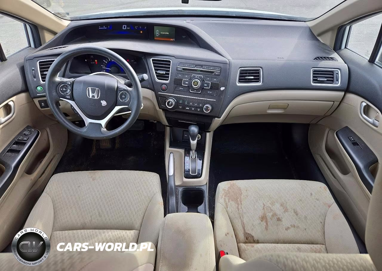 2015 Honda Civic Lx VIN:19XFB2F57FE065804 - 8