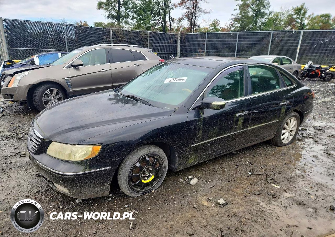 2007 Hyundai Azera Se VIN:KMHFC46F37A163018 - 1