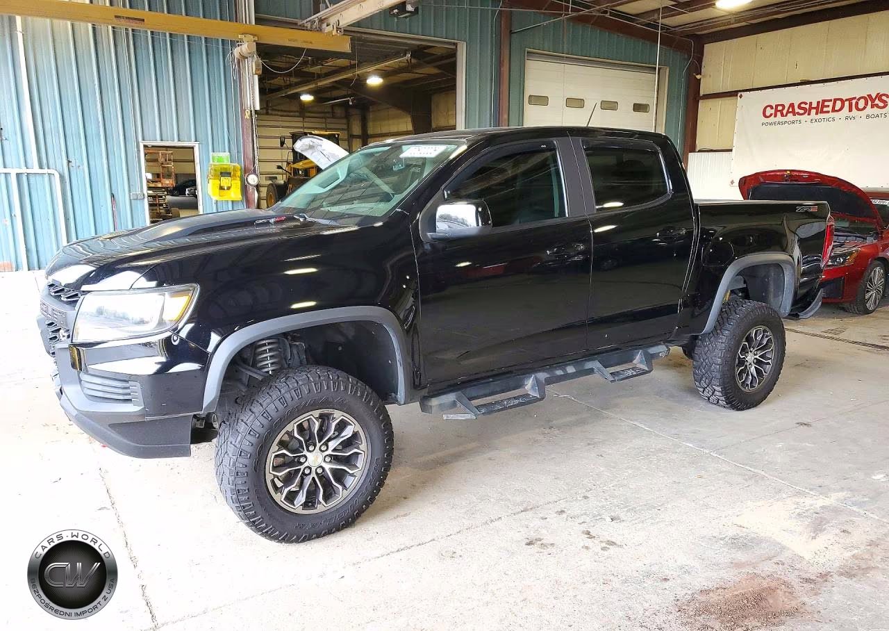 2022 Chevrolet Colorado Zr2 VIN:1GCGTEENXN1108070 - 1