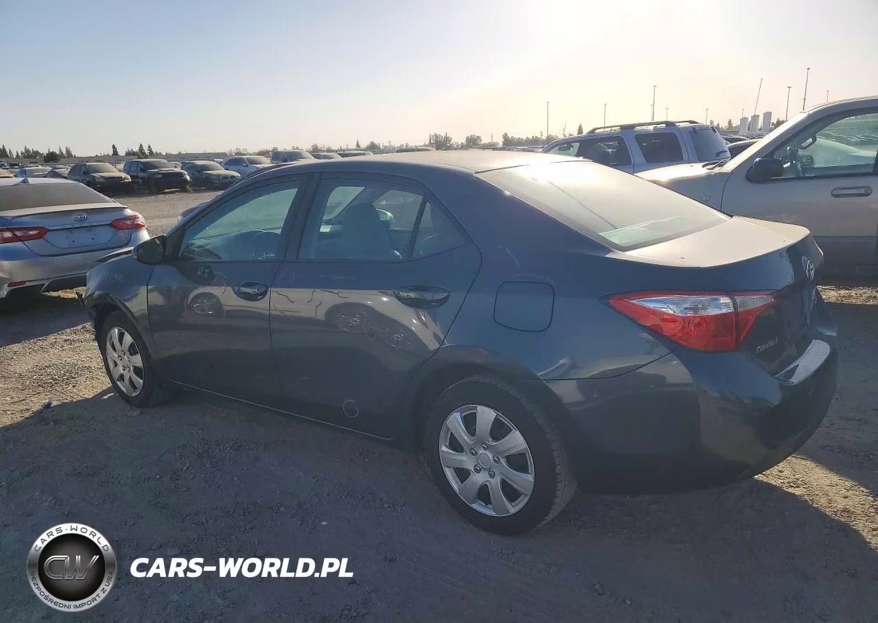 2016 Toyota Corolla Le VIN:5YFBURHE8GP416315 - 2