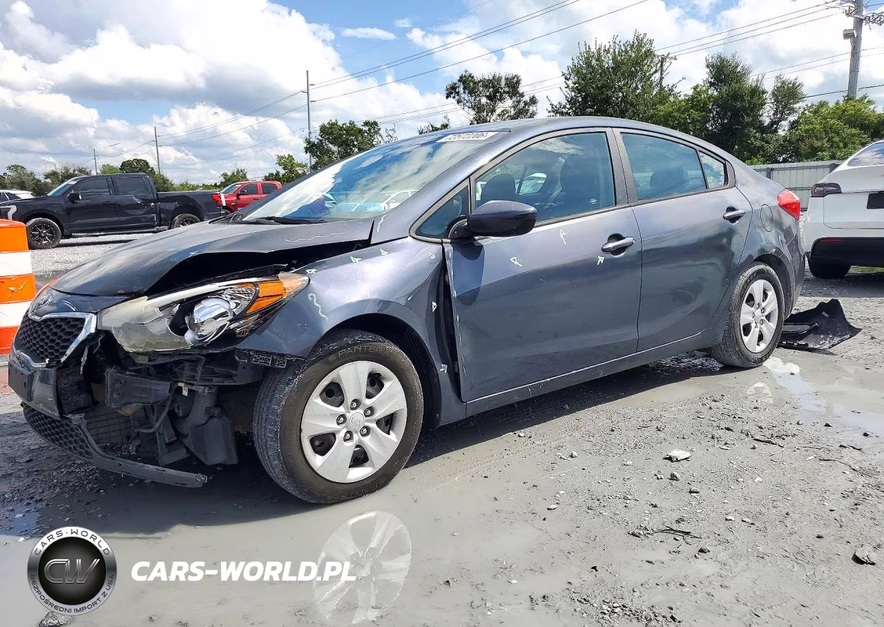 2016 Kia Forte Lx VIN:KNAFK4A67G5540213 - 1