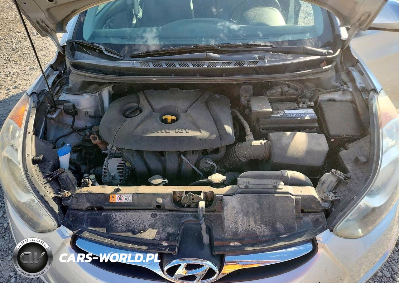 2013 Hyundai Elantra Gls VIN:5NPDH4AE2DH258427 - 11