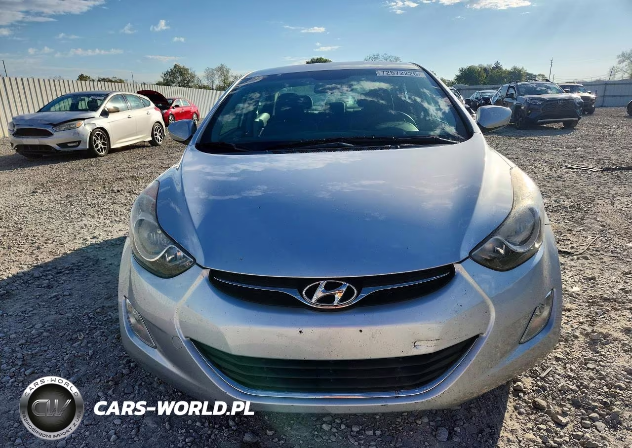 2013 Hyundai Elantra Gls VIN:5NPDH4AE2DH258427 - 5