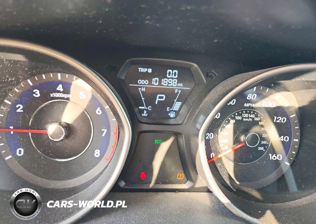 2013 Hyundai Elantra Gls VIN:5NPDH4AE2DH258427 - 9