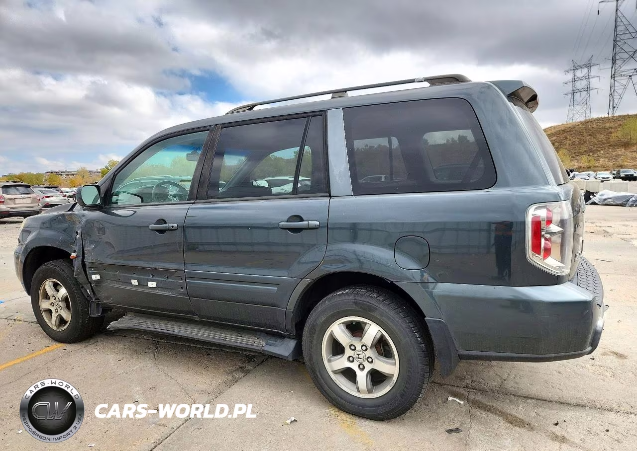 2006 Honda Pilot Ex VIN:2HKYF18556H522626 - 2