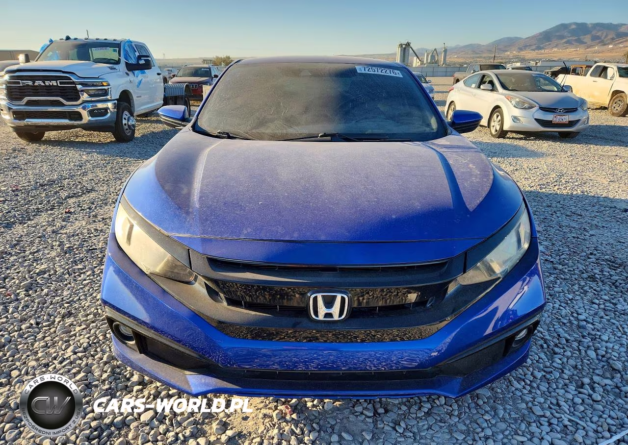 2020 Honda Civic Sport VIN:2HGFC4B81LH300465 - 5