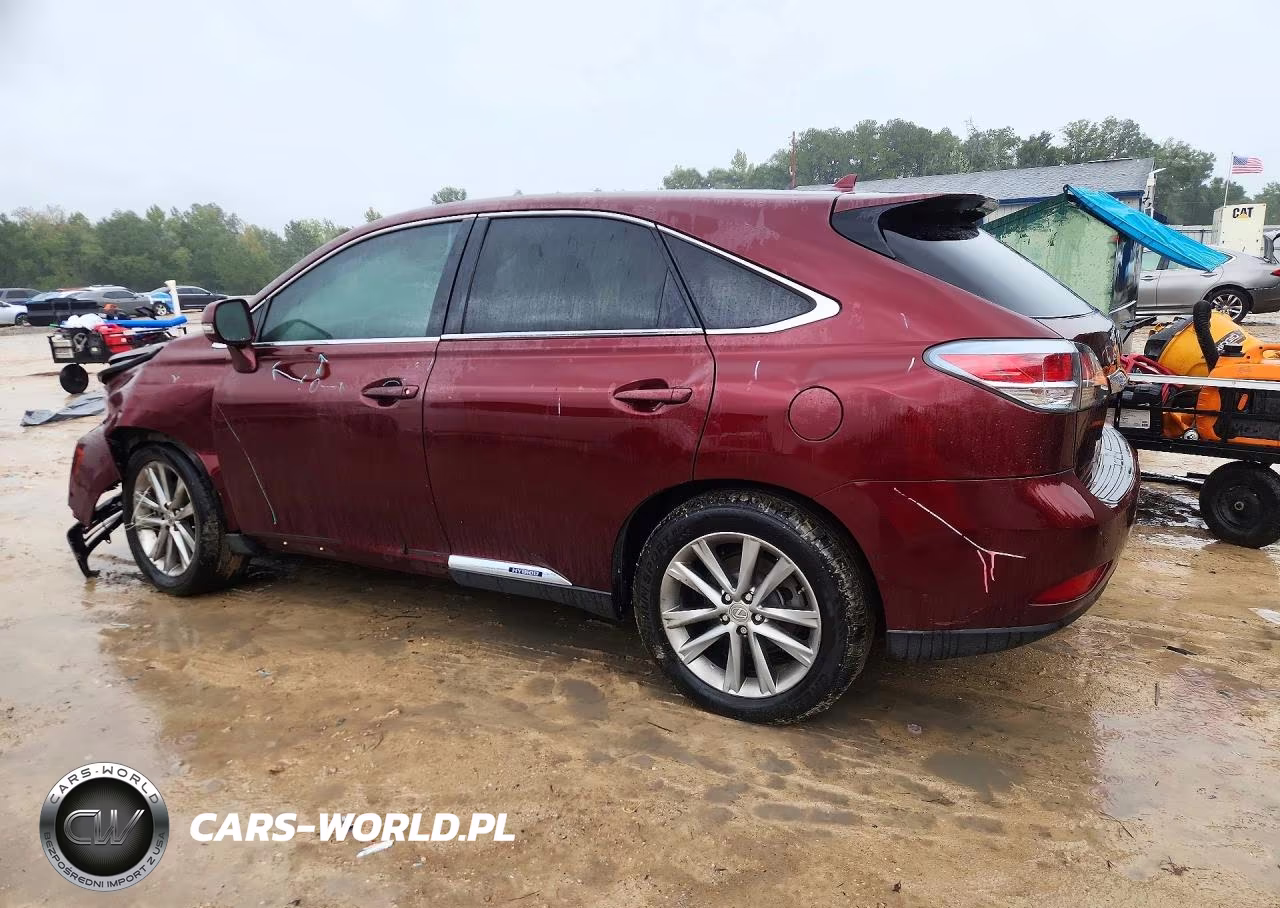 2013 Lexus Rx 450H VIN:JTJZB1BA2D2009108 - 2