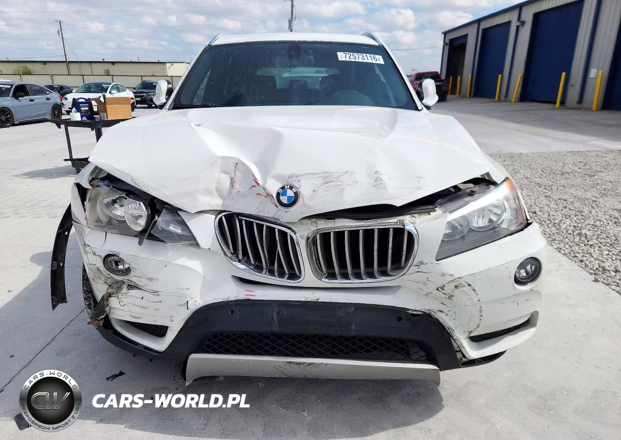2012 BMW X3 xDrive28I VIN:5UXWX5C55CL718106 - 5