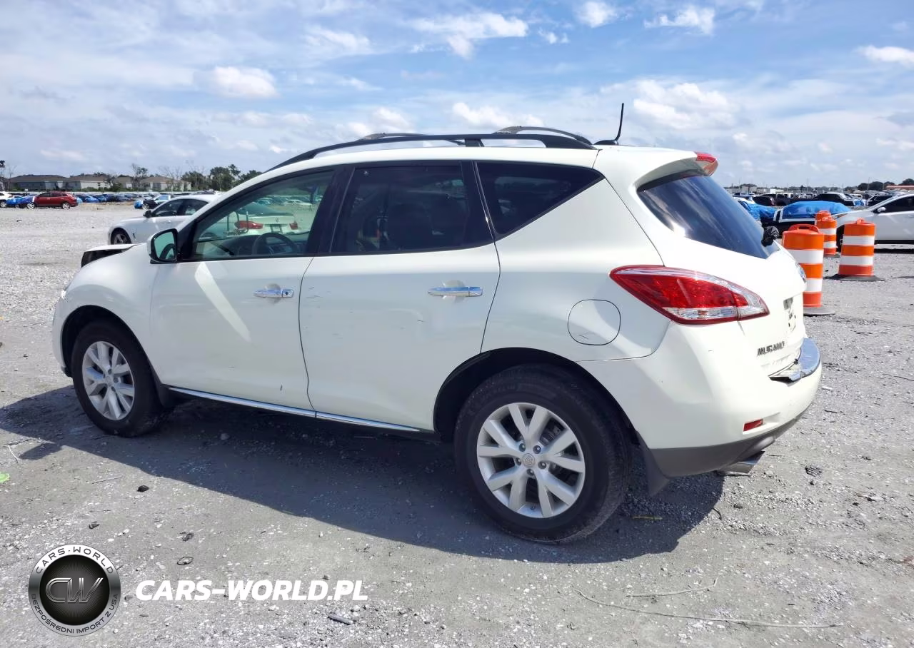 2011 Nissan Murano S VIN:JN8AZ1MW7BW186882 - 2