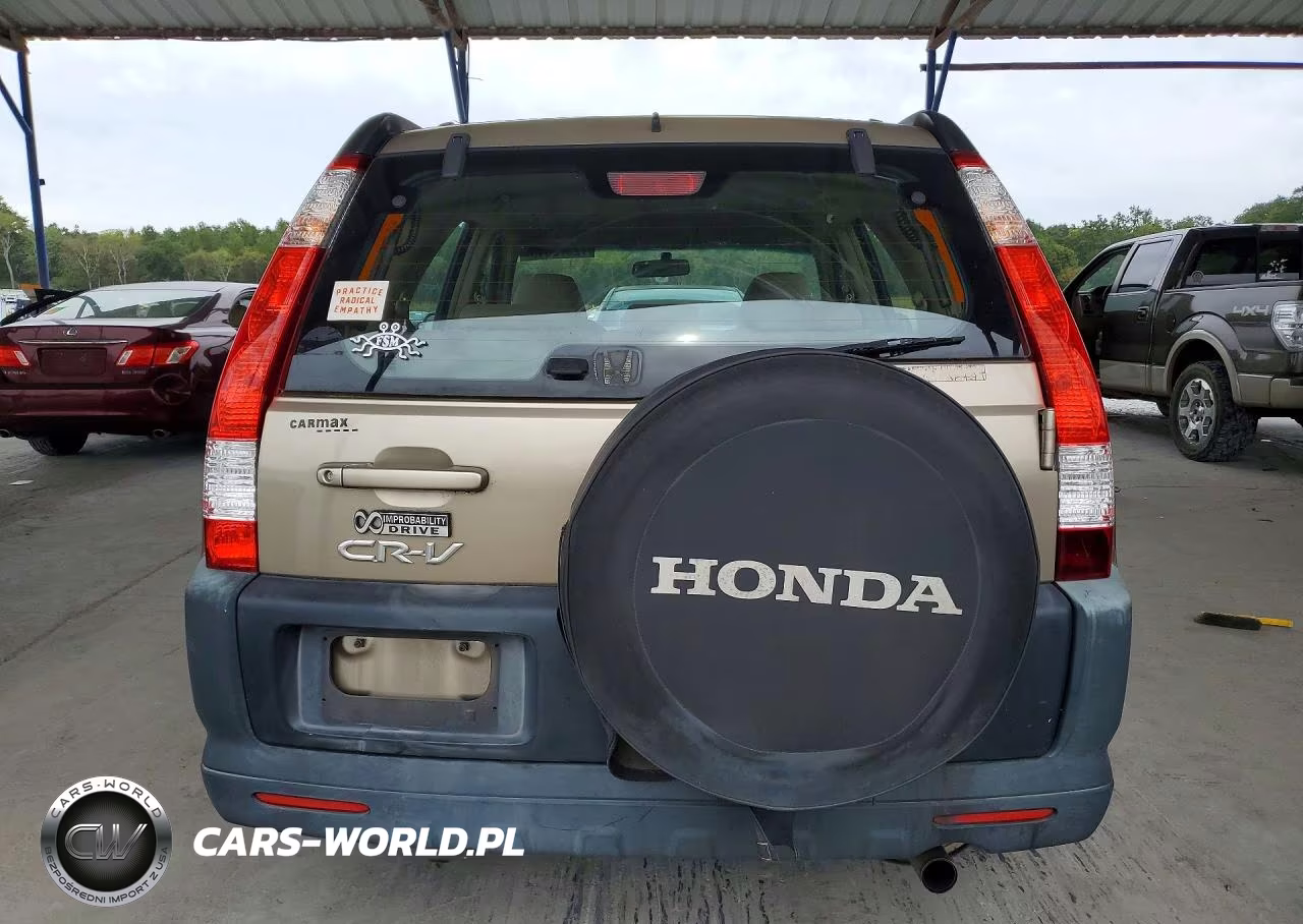 2006 Honda Cr-V Lx VIN:SHSRD68576U404687 - 6