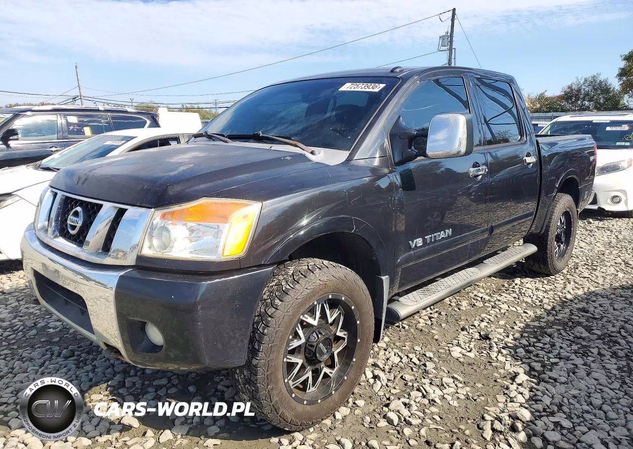 2012 Nissan Titan Sv-Platinum-Pro-4X-Platinum Reserve VIN:1N6AA0EC7CN305813 - 1