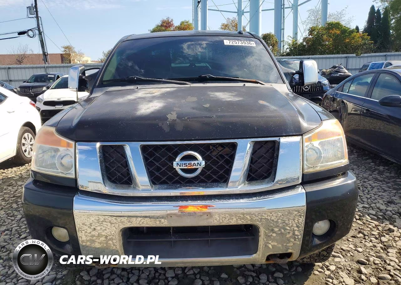 2012 Nissan Titan Sv-Platinum-Pro-4X-Platinum Reserve VIN:1N6AA0EC7CN305813 - 5