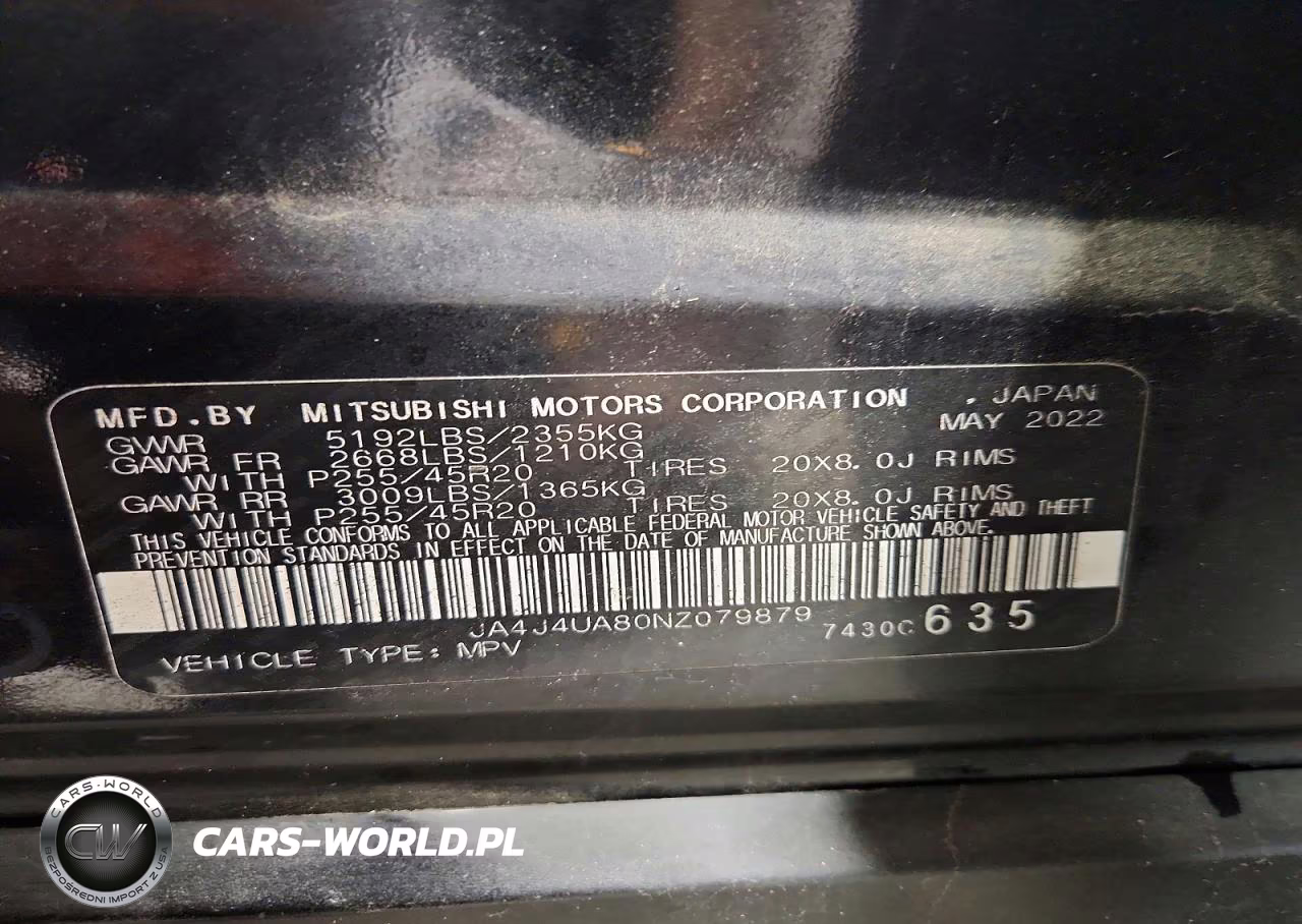 2022 Mitsubishi Outlander Se VIN:JA4J4UA80NZ079879 - 12