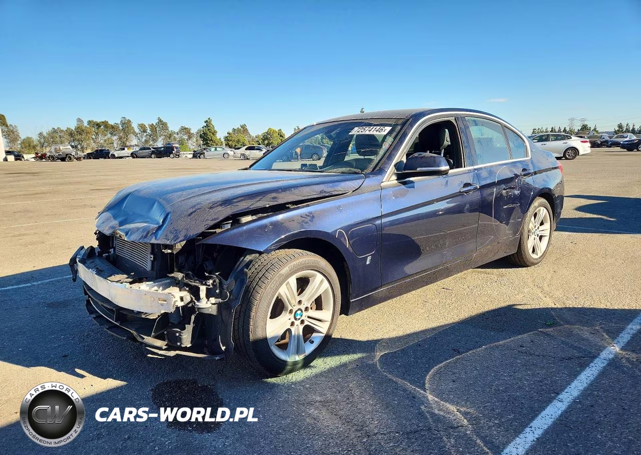 2017 BMW 330E VIN:WBA8E1C55HK480244 - 1