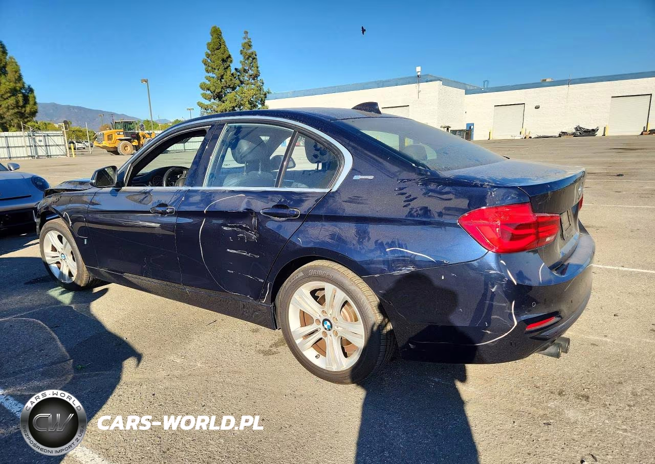 2017 BMW 330E VIN:WBA8E1C55HK480244 - 2