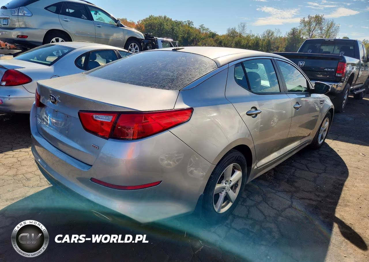 2015 Kia Optima Lx VIN:5XXGM4A73FG423040 - 3