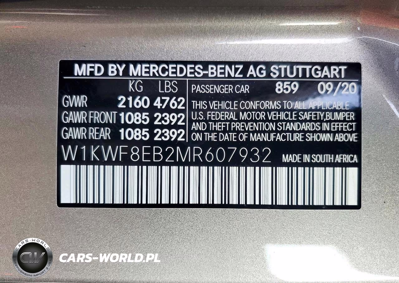 2021 Mercedes-Benz C 300 4Matic VIN:W1KWF8EB2MR607932 - 13
