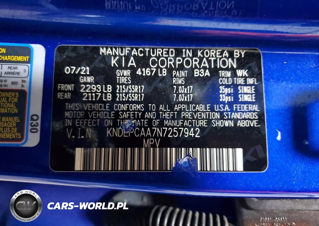 2022 Kia Seltos Lx VIN:KNDEPCAA7N7257942 - 14