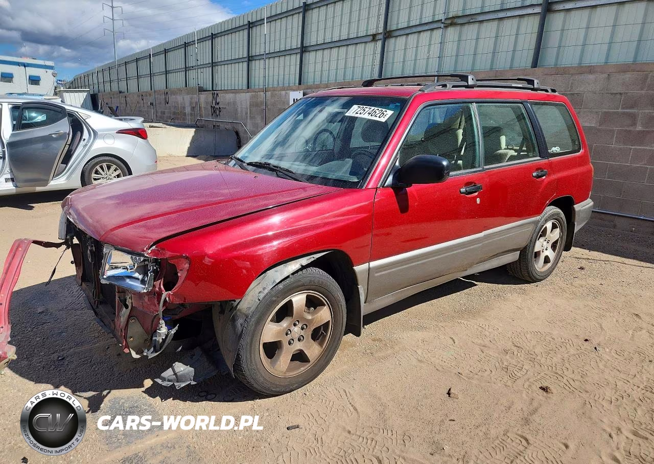 1998 Subaru Forester S VIN:JF1SF6554WH768711 - 1