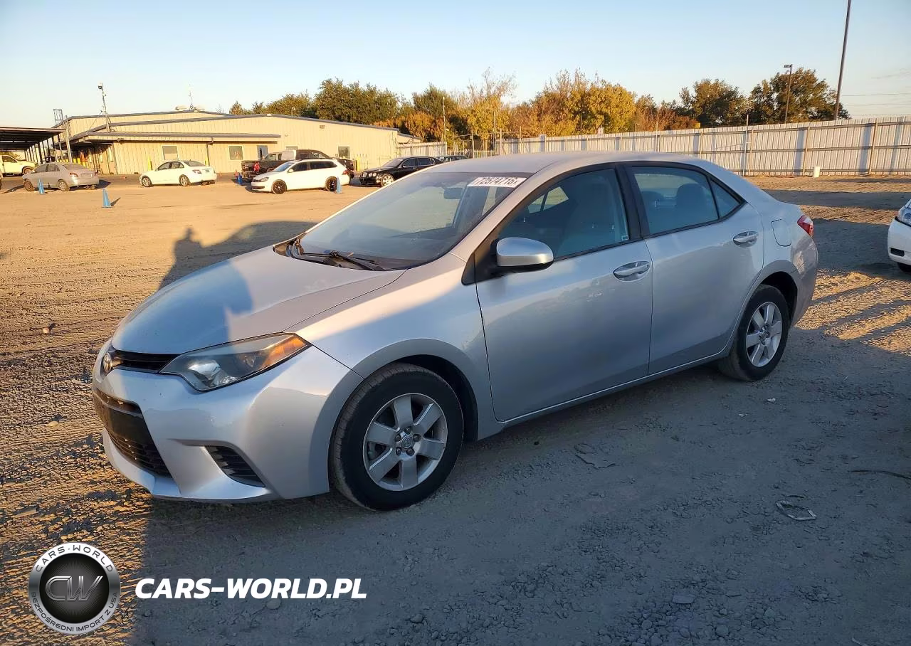 2016 Toyota Corolla Le – zdjęcie 1 z 12