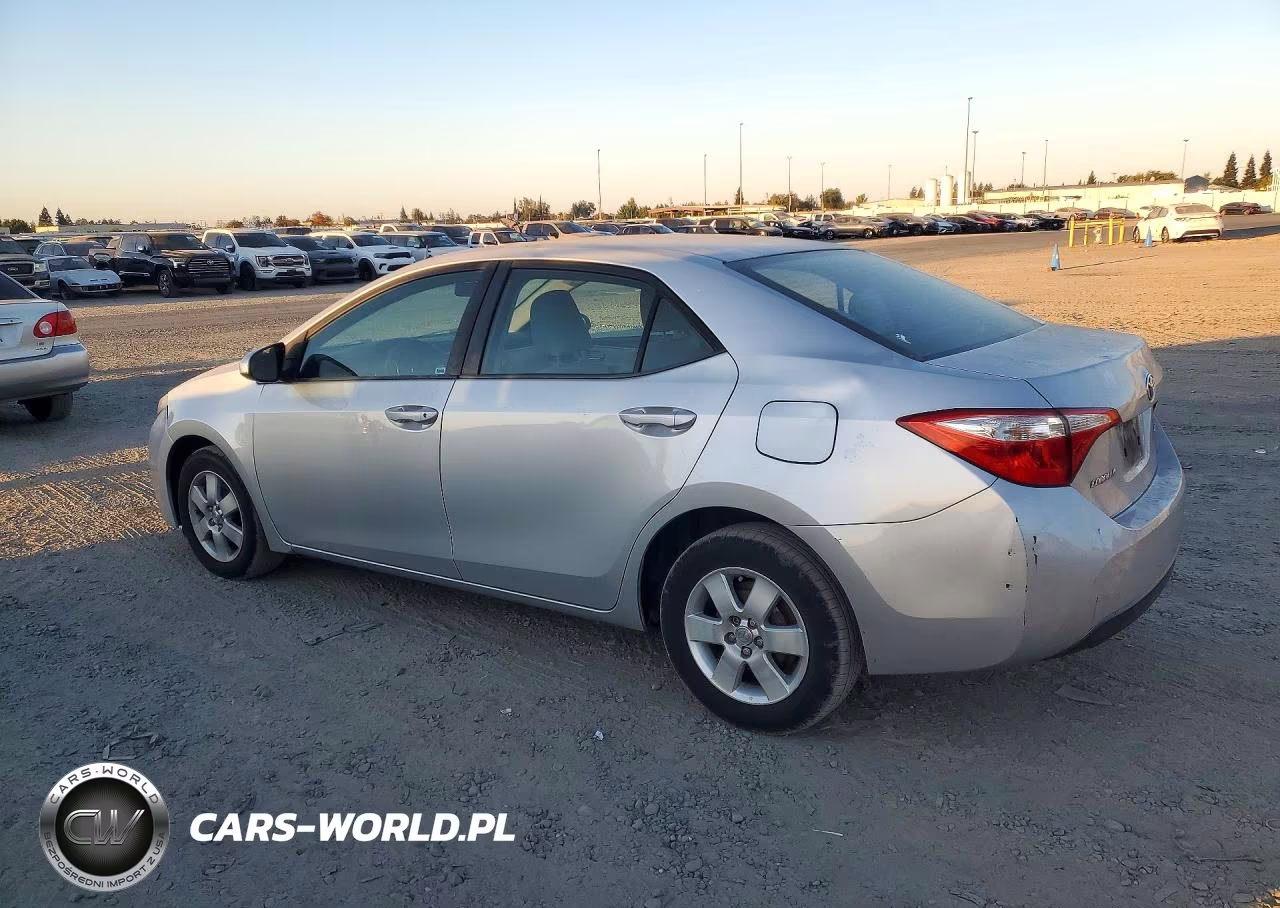 2016 Toyota Corolla Le VIN:5YFBURHE8GP549950 - 2