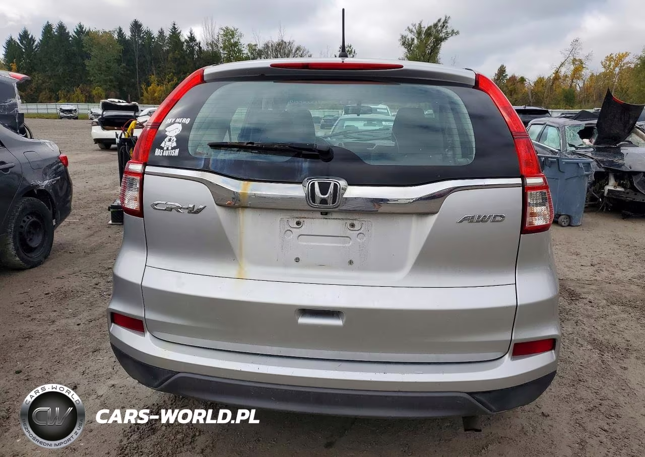 2016 Honda Cr-V Lx VIN:5J6RM4H31GL105067 - 6